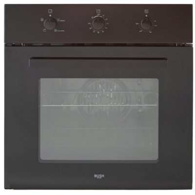 Bush - BSOEF - Single Electric Fan Oven - Black